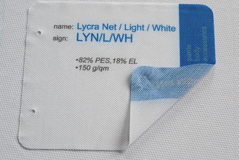 Materiál Lycra Net Light
